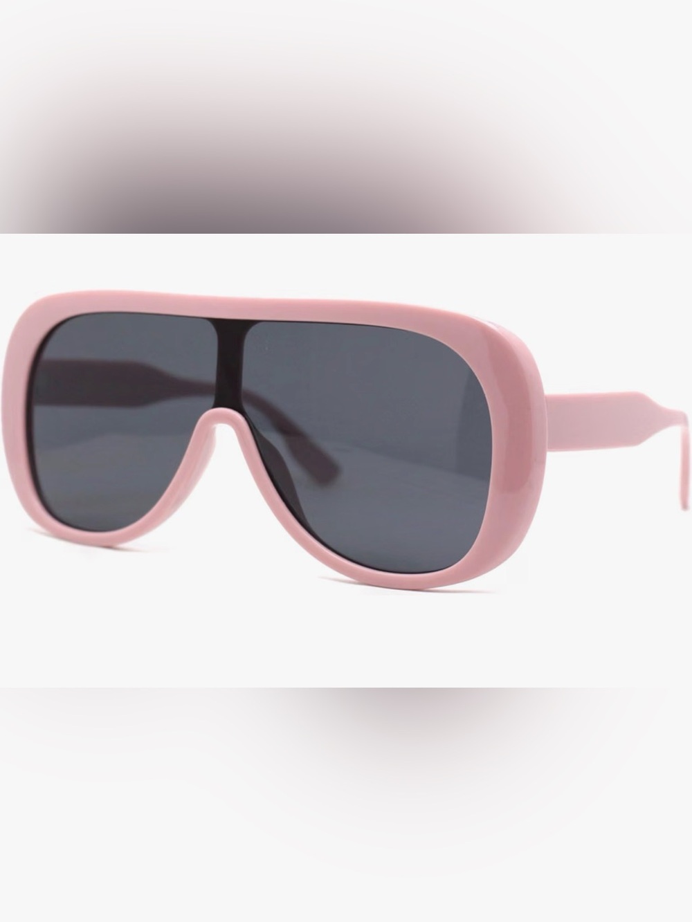 Candy pink aviator sunglass rave club dance party shield goggles burning man